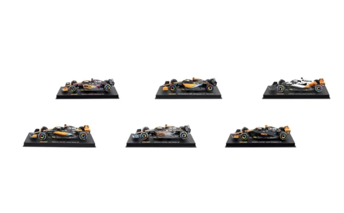 burago McLaren ６台セット Bburago McLaren Racing Formula 1 F1 1:43 Scale Die-Cast 6